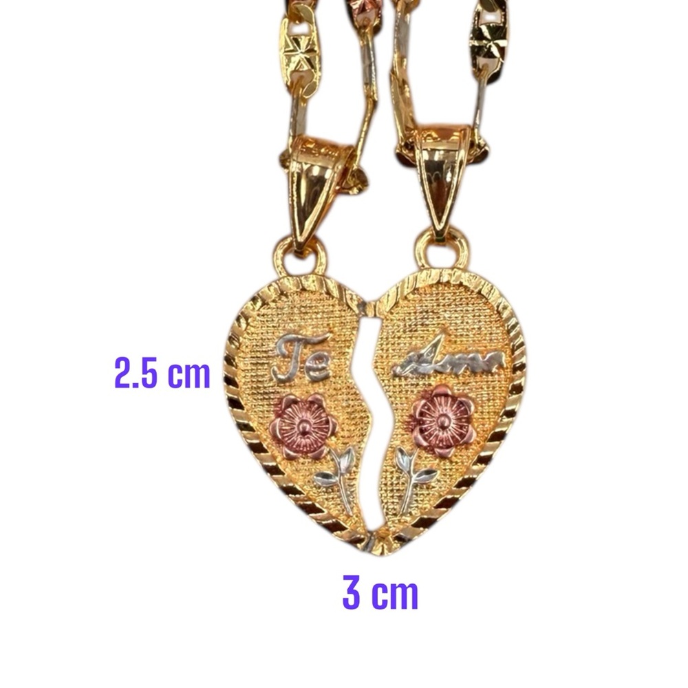 Luxury Jewelry Heart Pendant Necklace for Family Friends Husbands  Elegant - Picture 7 of 8